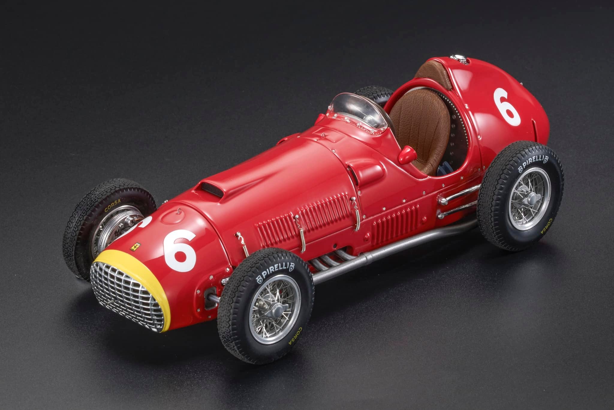 GP Replicas 1/18 ミニカー レジン プロポーションモデル 1951年モンツァ・イタリアGP 第2位 フェラーリ FERRARI - F1 375 No.6 2nd ITALY MONZA GP 1951 J.F.GONZALEZ