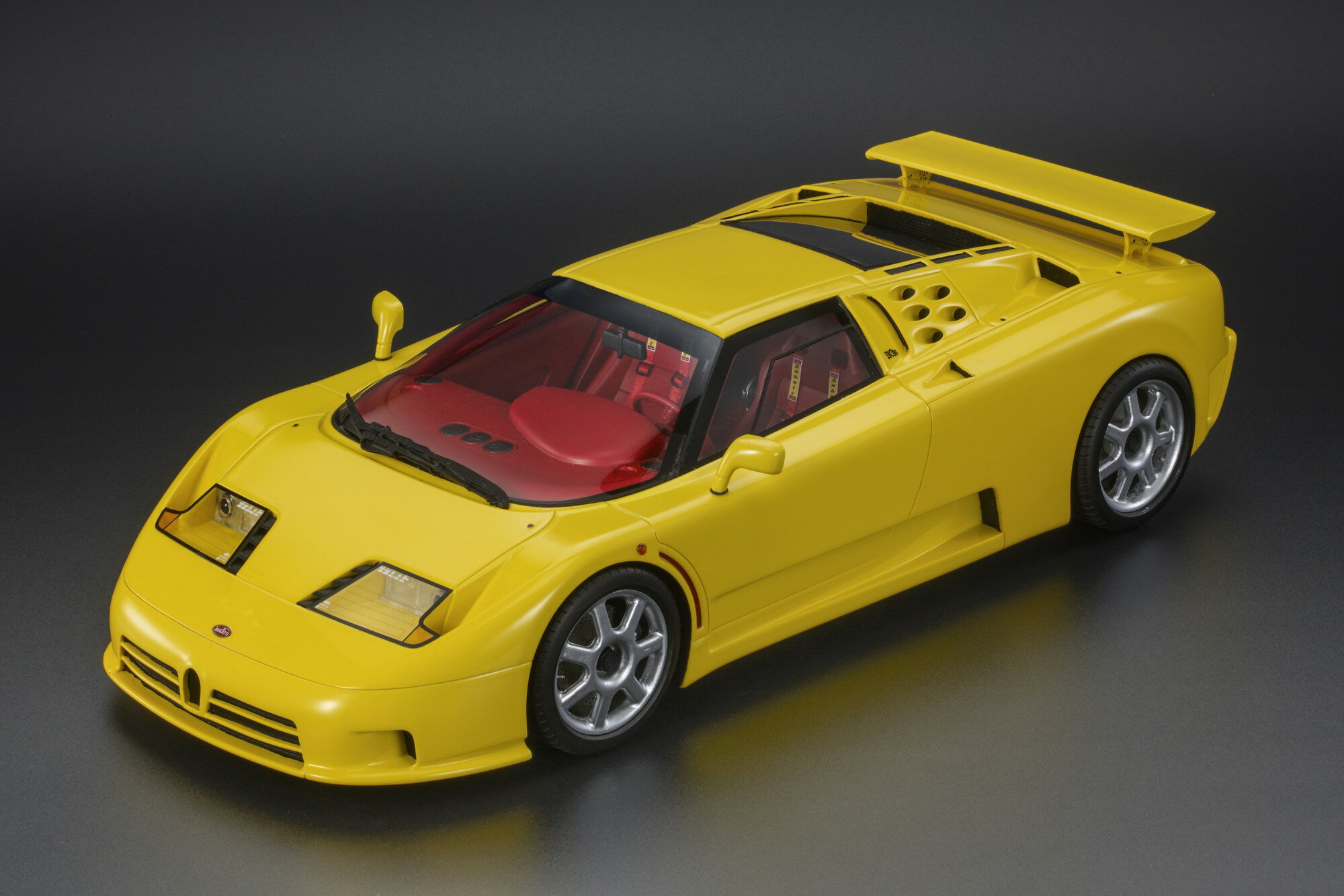 Top Marques トップマルケス 1/12 ミニカー レジン・プロポーションモデル 1994年 ブガッティ BUGATI EB110 SS 1994 イエロー