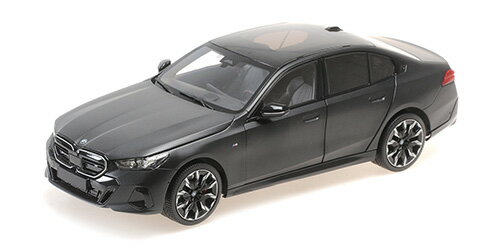 Minichamps ミニチャンプス 1/18 ミニカー ダイキャストモデル 2023年モデル BMW i5 2023 フローズンディープグレー（マットグレー）...