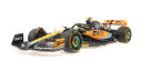 Minichamps ミニチャンプス 1/18 ミニカー レジン プロポーションモデル 2023年7月ハンガリーGP 第2位 マクラーレン F1 McLAREN...