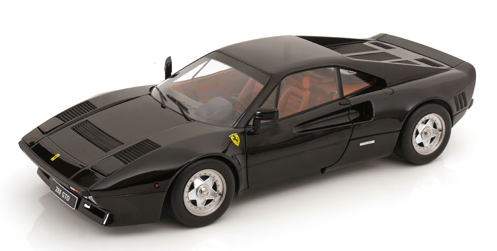 KK Scale 1/12 ミニカー ダイキャストモデル 1984年モデル フェラーリ FERRARI 288 GTO 1984 ブラック