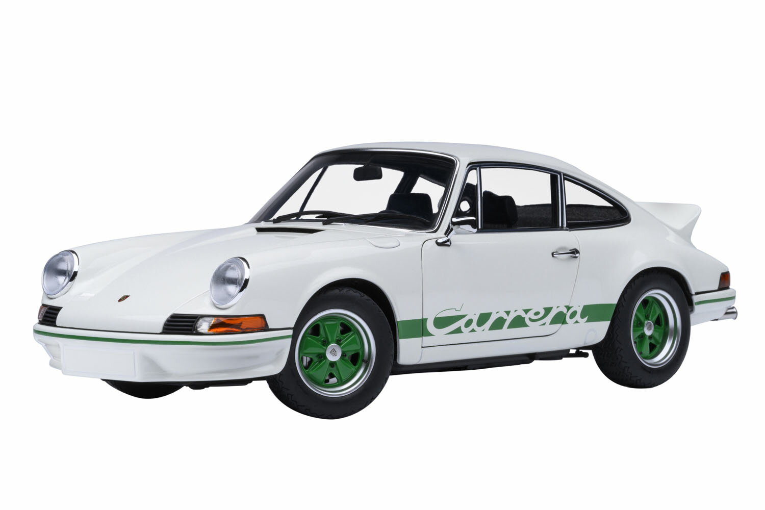 Rakuten - AUTOart オートアート 1/18 ミニカー コンポジットダイキャストモデル 1973年モデル ポルシェ PORSCHE 911 CARRERA 2.7 RS 1973 グランプリホワイト・グリーンストライプ