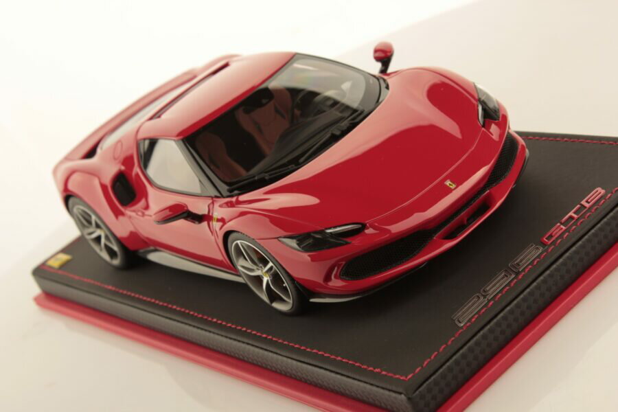 MR Collection 1/18 ミニカー レジン プロポーションモデル 2022年モデル フェラーリ FERRARI - 296 GTB HYBRID 830HP V6 2022 ROSSO CORSA フェラーリレッド