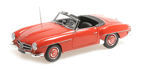 Rakuten - Minichamps ミニチャンプス 1/18 ミニカー ダイキャストモデル 1955年モデル メルセデスベンツ MERCEDES BENZ - SL-CLASS 190SL (W121) SPIDER 1955 レッド