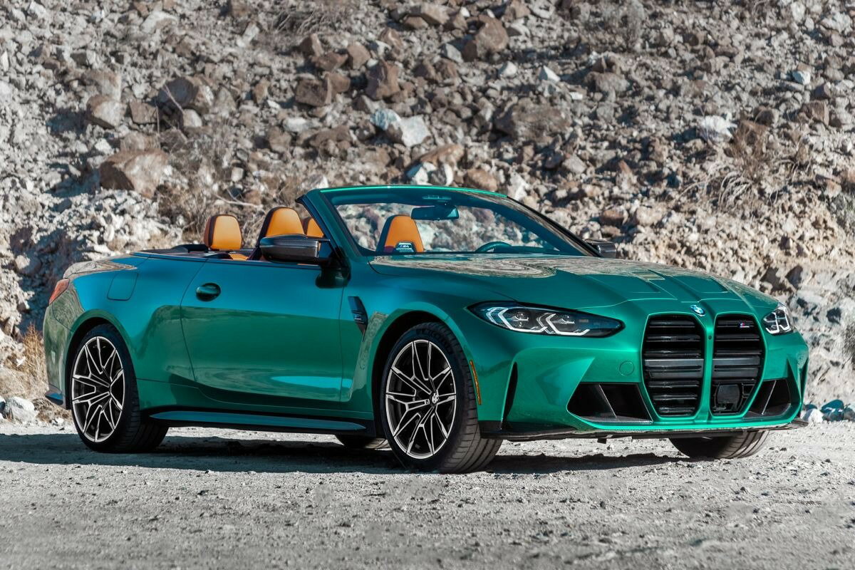 BMW - Minichamps ミニチャンプス 1/18 ミニカー ダイキャストモデル 2024年モデル BMW M4 Cabriolet G83 グリーンメタリック