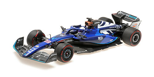 Rakuten - Minichamps ミニチャンプス 1/18 ミニカー レジン プロポーションモデル 2023年7月英国GP ウィリアムズ レーシング WILLIAMS - F1 FW45 TEAM WILLIAMS RACING No. 23 (F1参戦 800戦目) BRITISH GP 2023 ALEXANDER ALBON