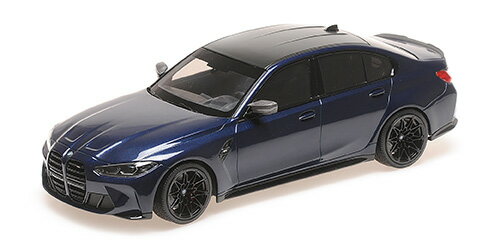BMW - Minichamps ミニチャンプス 1/18 ミニカー ダイキャストモデル 2020年モデル BMW M3 ブルーメタリック