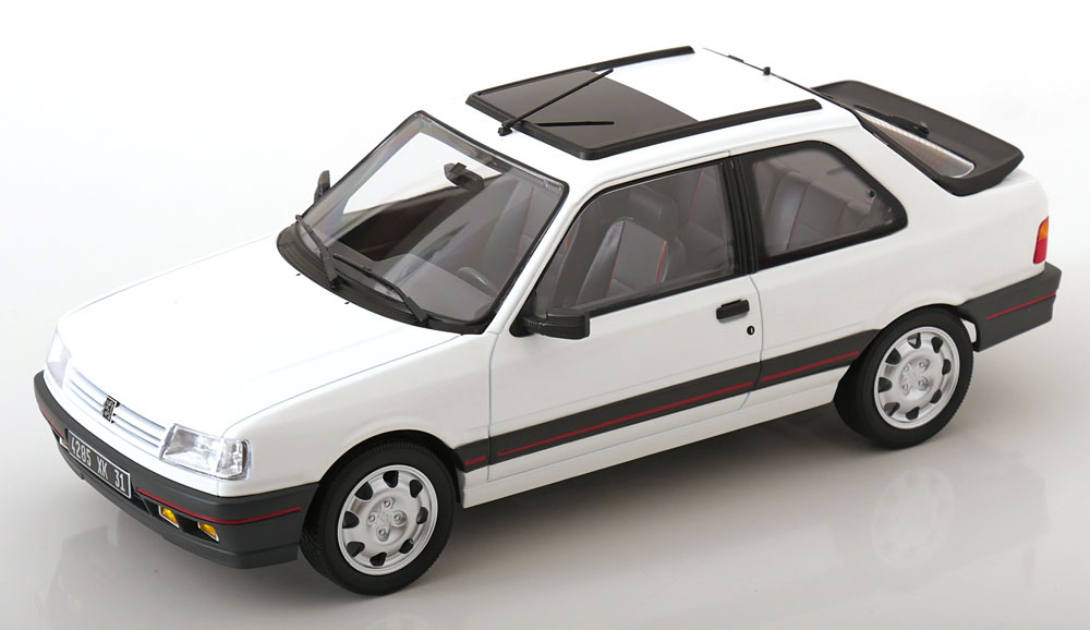 Norev ノレヴ 1/18 ミニカー ダイキャストモデル 1987年モデル プジョー PEUGEOT - 309 GTi 1987 ホワイト