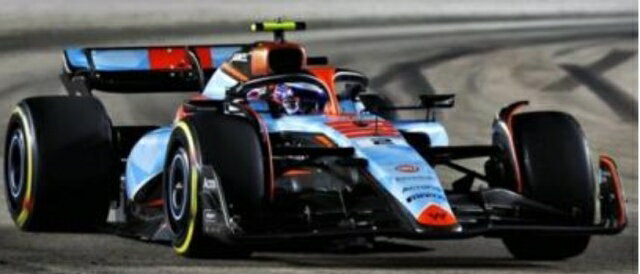 Spark 1/18 ミニカー レジン プロポーションモデル 2023年9月シンガポールGP ウィリアムズ レーシング WILLIAMS - F1 FW45 TEAM WILLIAMS RACING No.2 Singapore GP 2023 Logan Sargeant