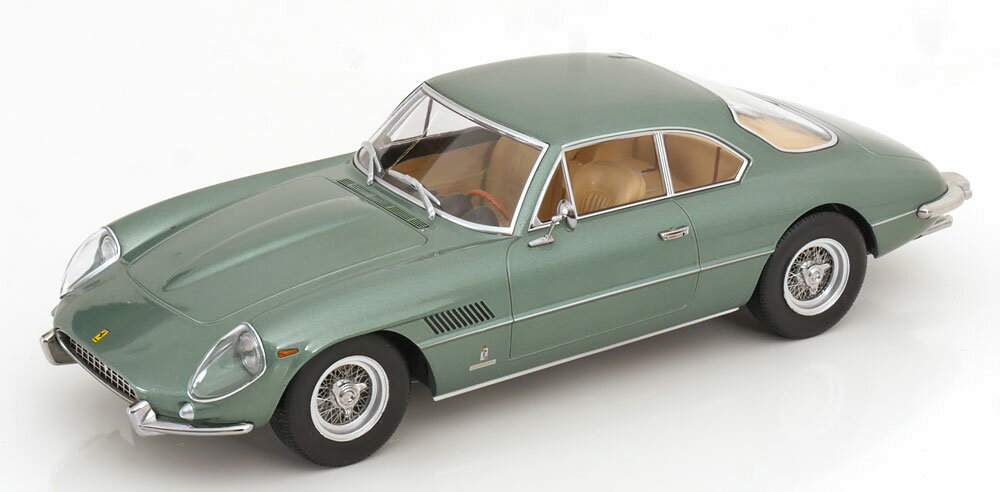 Scaglietti - KK Scale 1/18 ミニカー ダイキャストモデル 1962年モデル フェラーリ FERRARI - FERRARI 400 SUPERAMERICA 1962 グリーンメタリック