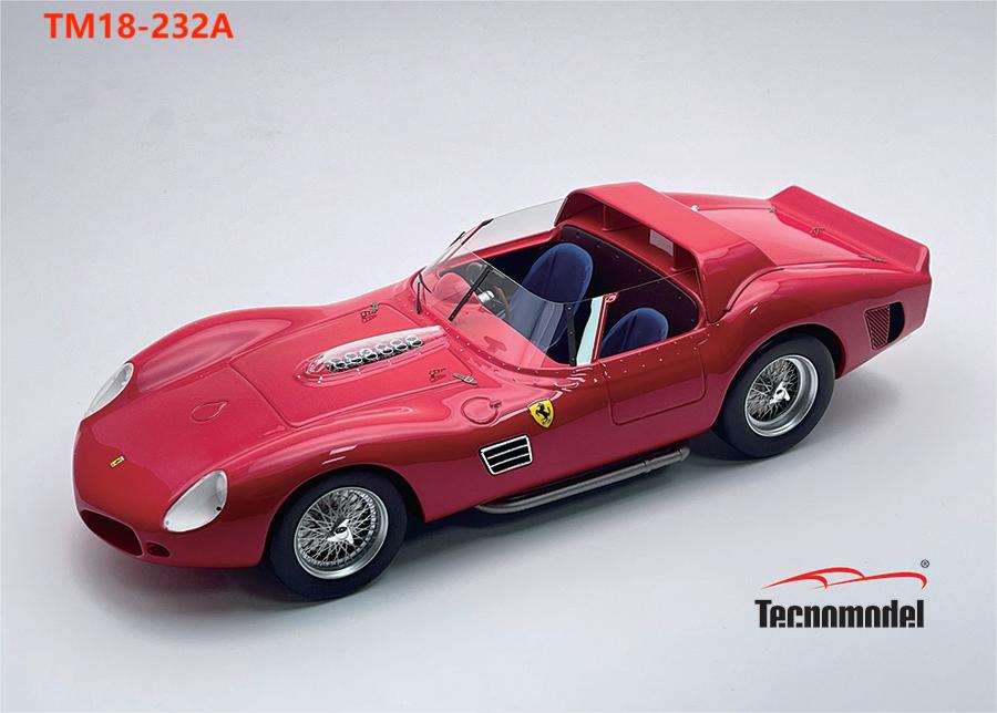 Tecnomodel テクノモデル 1/18 ミニカー レジン プロポーションモデル 1962年モデル フェラーリ FERRARI 330 TRI/LM 4.0L V12 SPIDER PRESS VERSION 1962