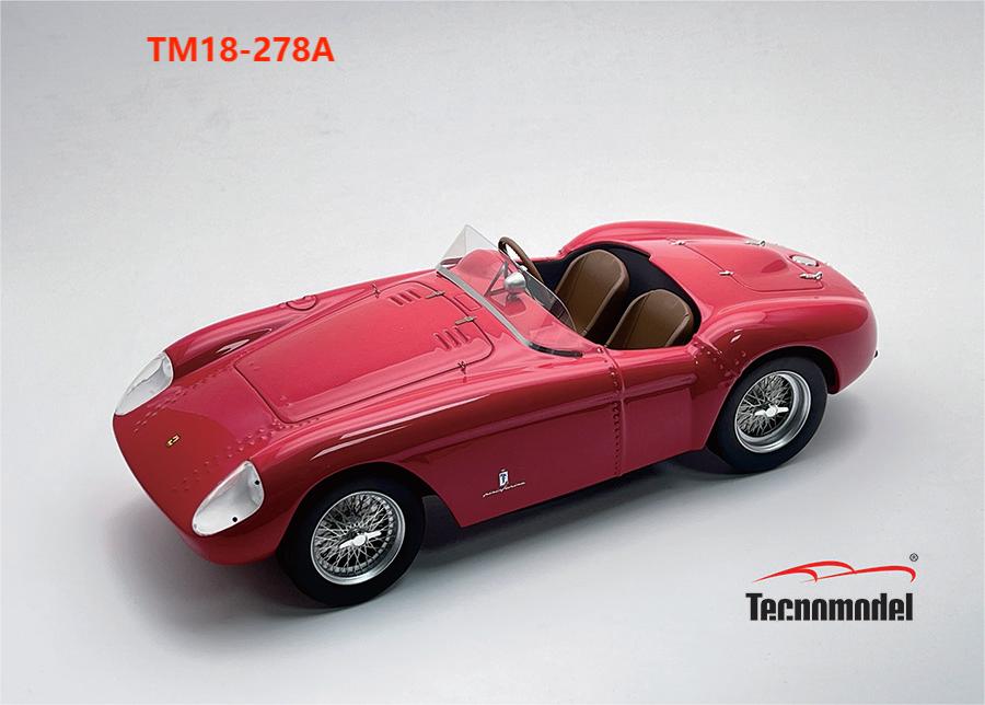Rakuten - Tecnomodel テクノモデル 1/18 ミニカー レジン プロポーションモデル 1956年モデル フェラーリ FERRARI 500 MONDIAL 3.0L SPIDER PRESS VERSION 1956