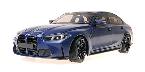 BMW - Minichamps ミニチャンプス 1/18 ミニカー ダイキャストモデル 2024年モデル BMW M3 G80 2024 マットブルー