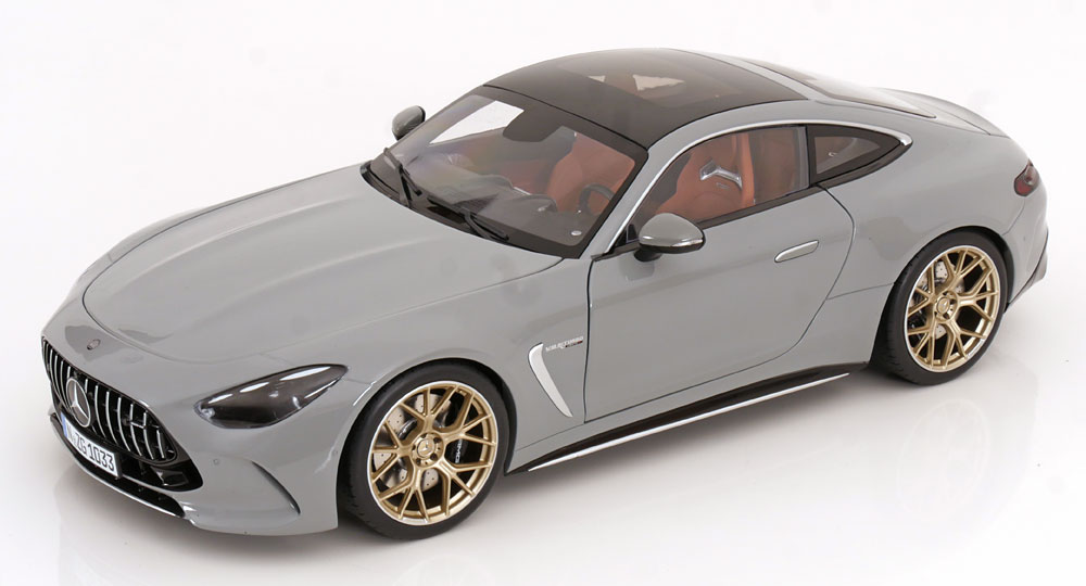 Mercedes Benz - NZG 1/12 ミニカー ダイキャストモデル 2024年モデル メルセデスベンツ MERCEDES BENZ - AMG GT63 (C192) 4-MATIC 2024 - ALPIN GREY グレー