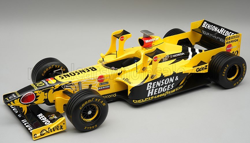 Rakuten - Tecnomodel 1/18 ミニカー レジン プロポーションモデル 1998年イタリア・イモラGP ジョーダン JORDAN - F1 198 HONDA MF-301 HC No.10 IMOLA GP 1998 RALPH SCHUMACHER