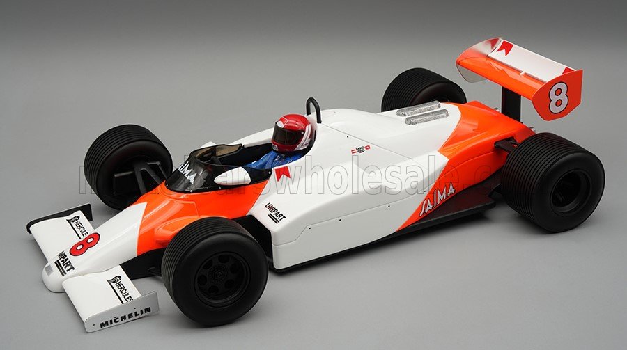 Rakuten - Tecnomodel テクノモデル 1/18 ミニカー レジン プロポーションモデル 1983年モナコGP マクラーレン McLAREN - F1 MP4/1C No.8 MONACO GP WITH RAIN TYRES rainタイヤ 1983 NIKI LAUDA ドライバーフィギュア付き