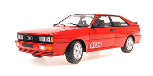 Rakuten - Minichamps ミニチャンプス 1/18 ミニカー ダイキャストモデル 1980年モデル アウディ AUDI - QUATTRO 1980 レッド