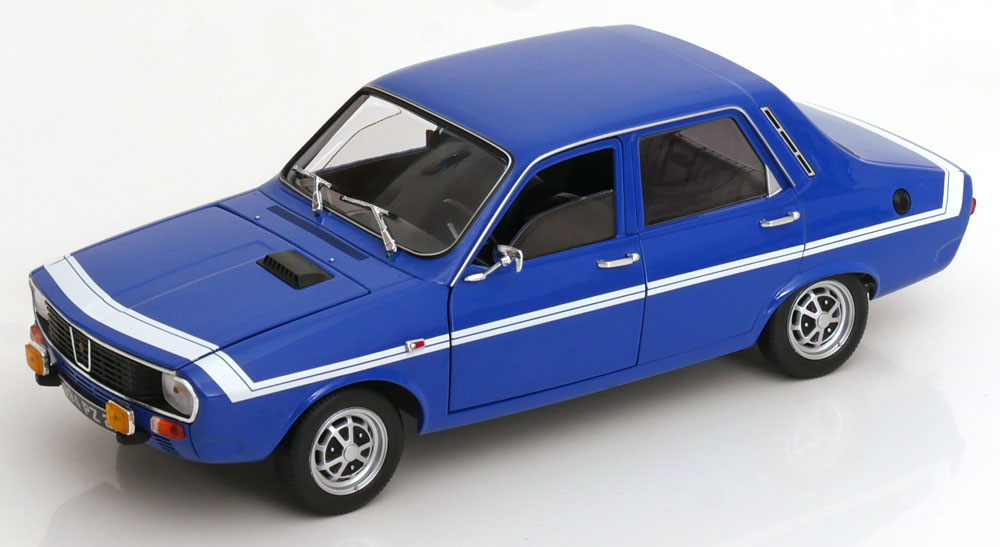 Norev ノレヴ 1/18 ミニカー ダイキャストモデル 1971年モデル ルノー RENAULT - R12 GORDINI 1971 ブルー