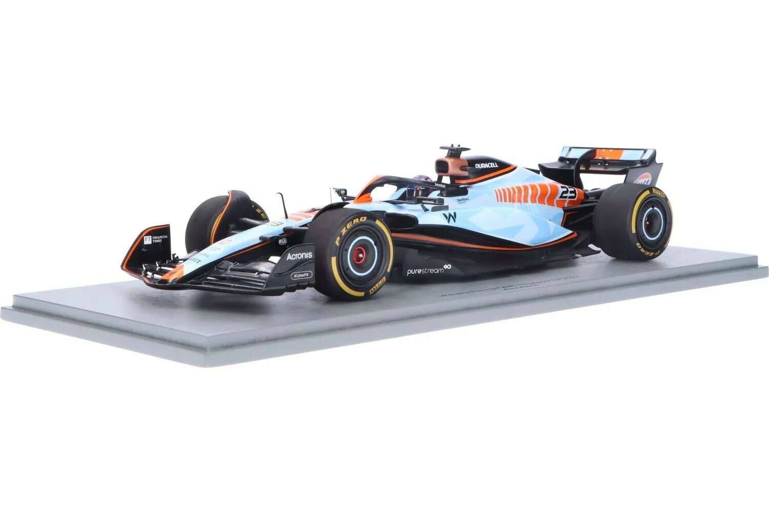Rakuten - Spark 1/18 ミニカー レジン プロポーションモデル 2023年9月シンガポールGP ウィリアムズ レーシング WILLIAMS - F1 FW45 TEAM WILLIAMS RACING No.23 Singapore GP 2023 Alex Albon