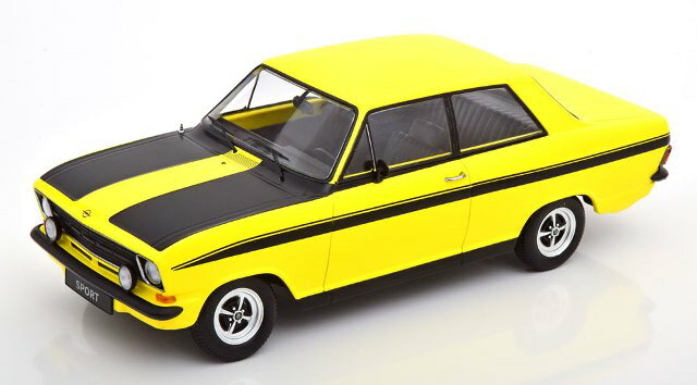 Rakuten - KK Scale 1/18 ミニカー ダイキャストモデル 1973年モデル オペル OPEL - KADETT B SPORT