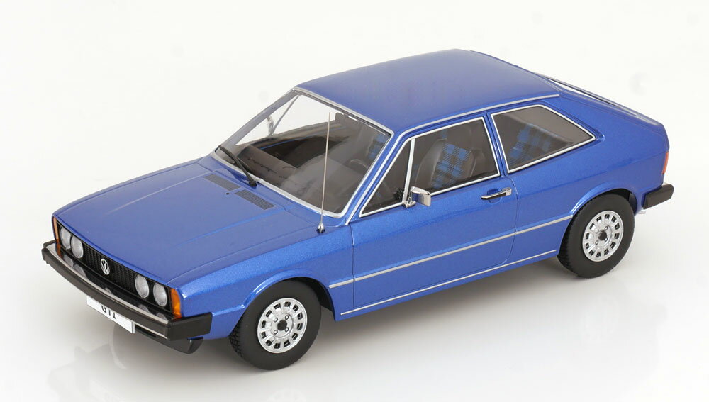 Rakuten - KK-Scale 1/18 ミニカー ダイキャストモデル 1976年モデル フォルクスワーゲン VOLKSWAGEN - SCIROCCO MKI GTi 1976 ブルーメタリック