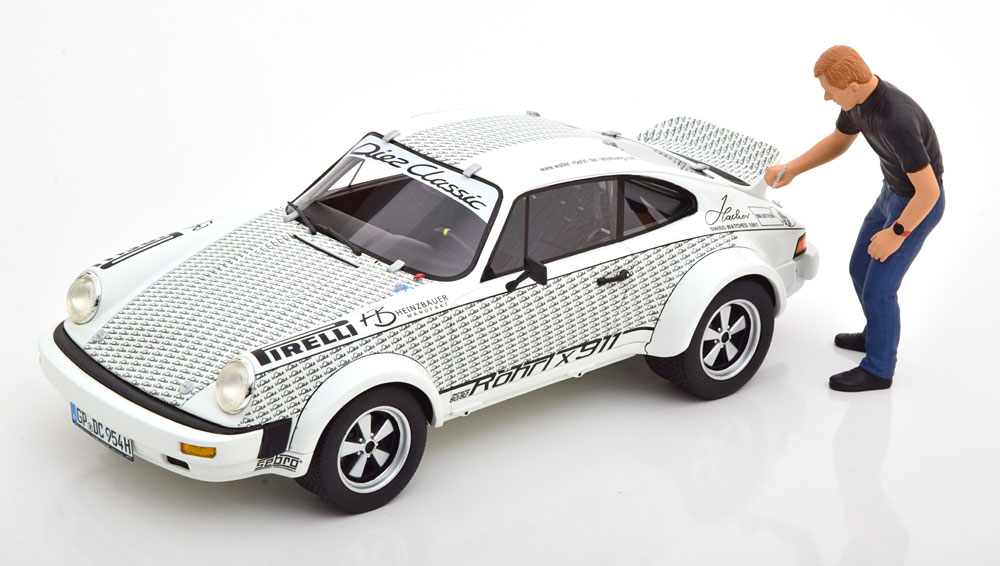 Rakuten - Schuco 1/18 ミニカー レジン プロポーションモデル 1969年モデル ポルシェ PORSCHE - 911 COUPE WITH FIGURE WALTER ROHRL 1969