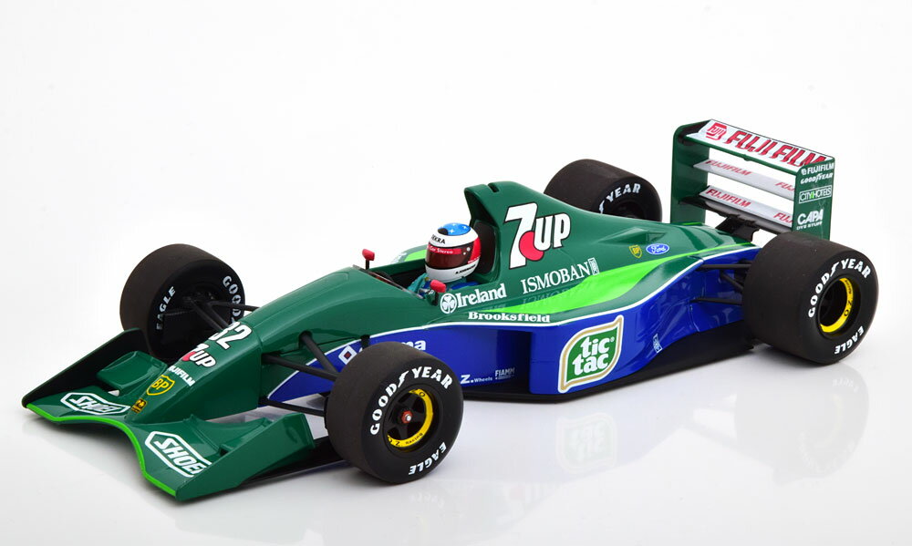 Minichamps ~j`vX 1 18 ~jJ[ _CLXgf 1991NxM[GP Jordan F1 191 Ford No.32 M.V[}bnJORDAN - F1 191 FORD N 32 BELGIUM GP 1991 MICHAEL SCHUMACHER 1:18 Minichamps