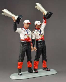 Sun Star 1/18scale フィギュア 2026年1月ラリー・モンテカルロ 優勝 #99 Driver: Oliver Solberg and Co-driver: Edmondson Elliott 1st 2026 Monte Carlo Rally, Toyota GR Yaris Rally1