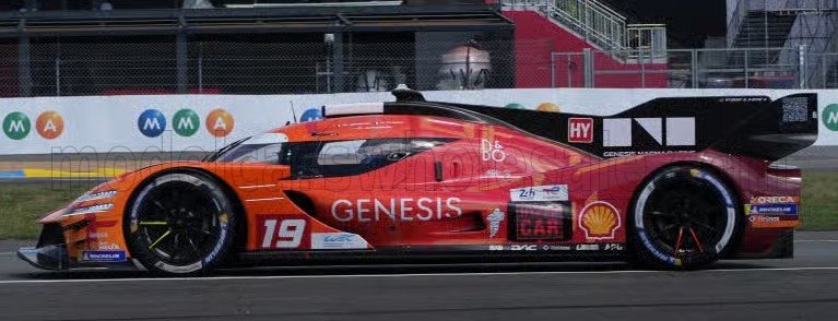 Spark 1/18 ミニカー レジン プロポーションモデル 2026年ルマン24時間 ジェネシス GENESIS - GMR-001 G8MR 3.2L V8 TURBO TEAM GENESIS MAGMA RACING No.19 24h LE MANS 2026 PAUL LOUP CHATIN - MATHIEU JAMINET - DANIEL JUNCADELLA