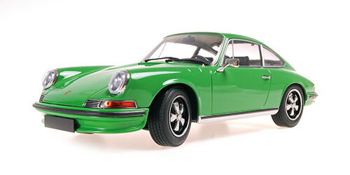 Rakuten - Minichamps ミニチャンプス 1/18 ミニカー ダイキャストモデル 1972年モデル ポルシェ PORSCHE 911 S 1972 グリーン
