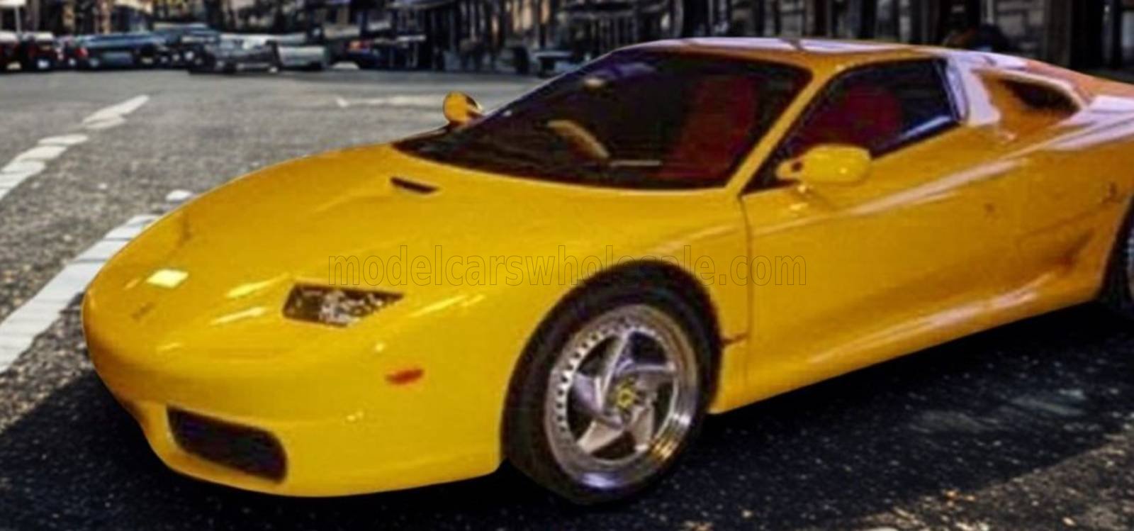 BBR 1/18 ミニカー レジン プロポーションモデル 1995年モデル フェラーリ FERRARI - FX PININFARINA 1995 - PERSONAL CAR SULTAN OF BRUNEI ブルネイ王国 国王所有車 - GIALLO MODENA イエロー