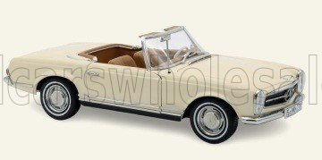 Rakuten - Norev ノレヴ 1/18 ミニカー ダイキャストモデル 1963年モデル メルセデスベンツ MERCEDES BENZ - SL-CLASS 230SL (W113) CABRIOLET 1963 アイボリー