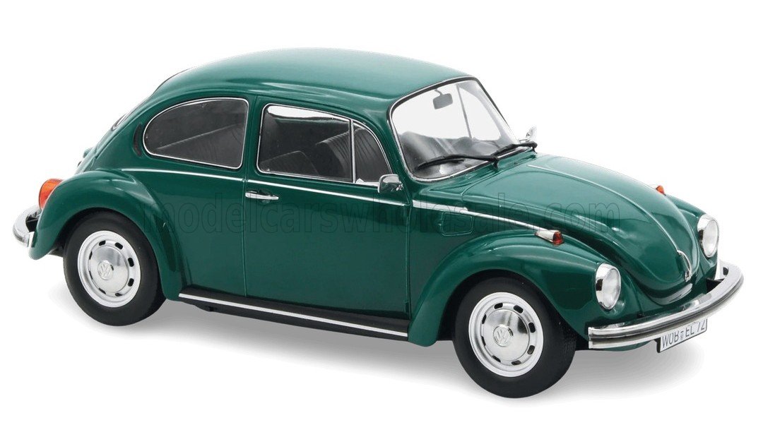 Norev ノレヴ 1/18 ミニカー ダイキャストモデル 1973年モデル フォルクスワーゲン VOLKSWAGEN - BEETLE MAGGIOLINO 1303 1973 トロピックグリーン