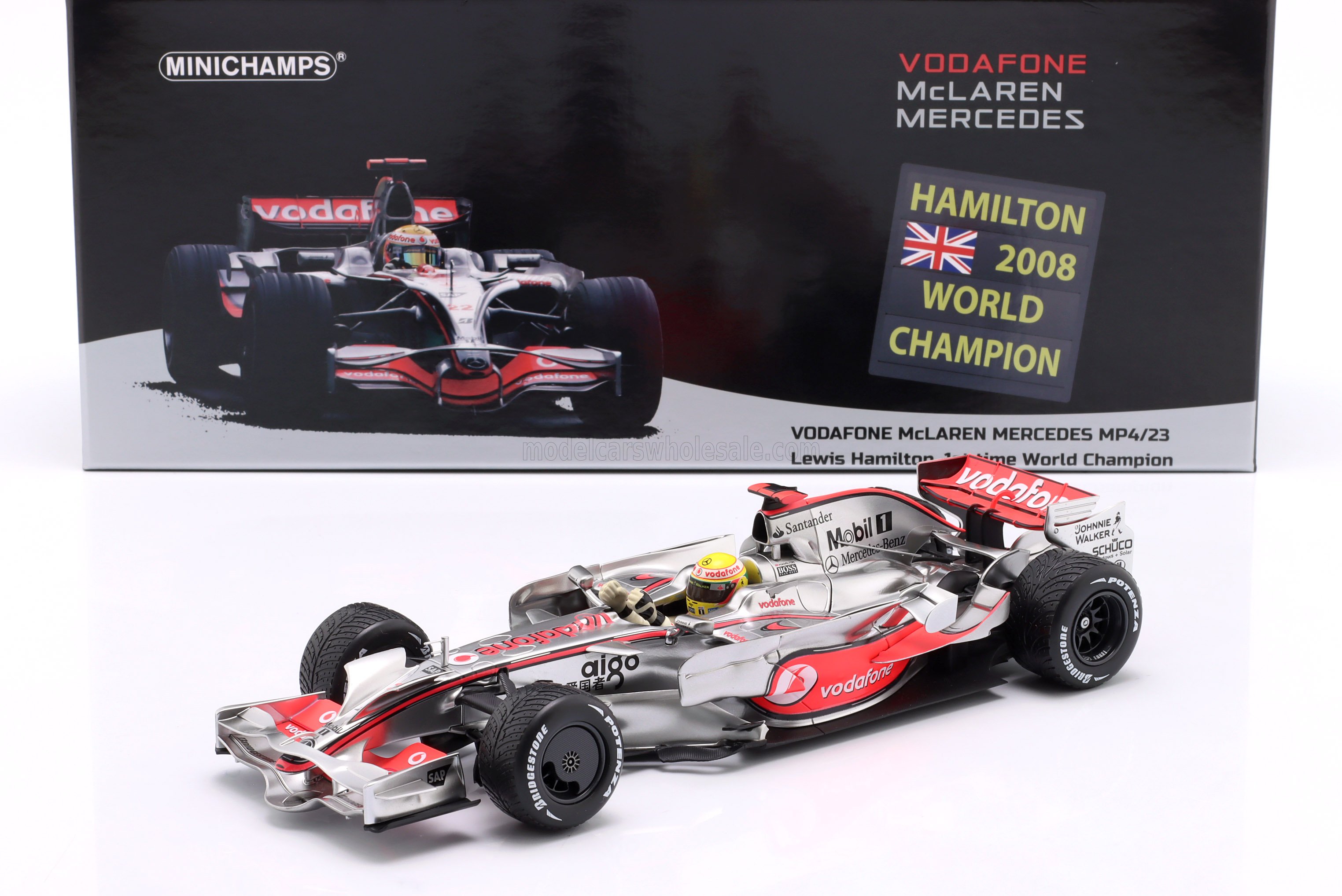 楽天市場】ミニチャンプス f1 メルセデス 1/18 ハミルトンの通販