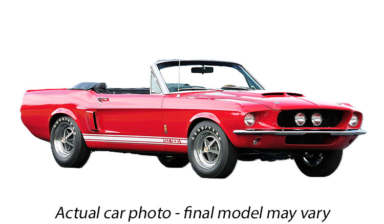 Rakuten - ACME 1/18 ミニカー ダイキャストモデル 1967年モデル フォード FORD USA - MUSTANG GT500 CABRIOLET 1967 レッド