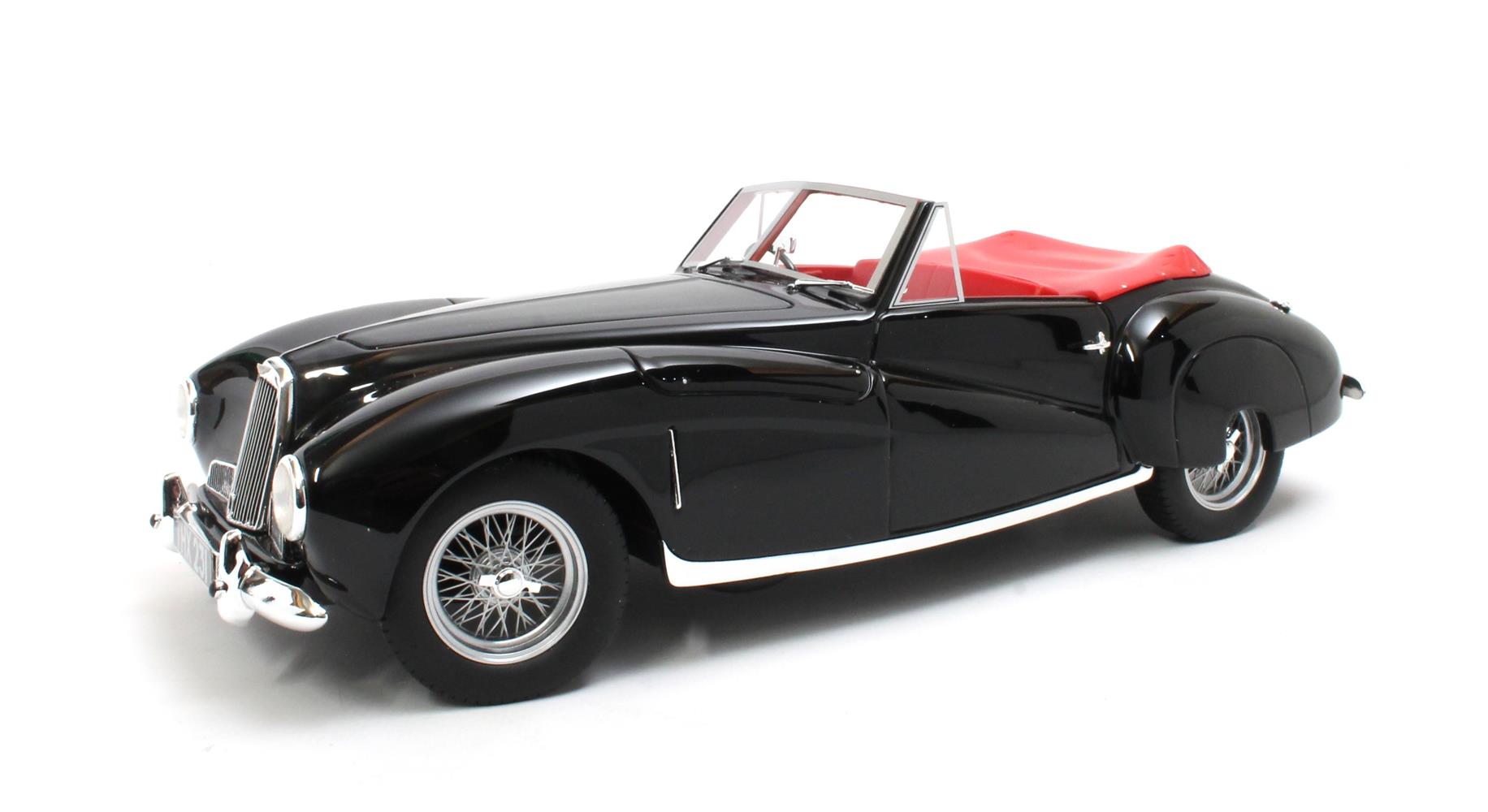 Cult Models カルトモデル 1/18 ミニカー レジン プロポーションモデル 1949年モデル アストンマーチン ASTON MARTIN - 2L SPORTS SPIDER CABRIOLET OPEN 1949 ブラック