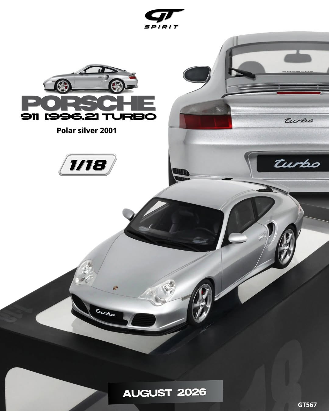 楽天市場】ポルシェ911ターボ 1／18 ミニカーの通販