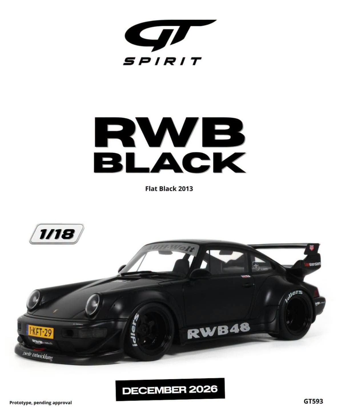 楽天市場】ポルシェgt spirit 1/18 rwbの通販