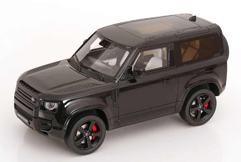GT Spirit gts992 1/18 ミニカー レジン プロポーションモデル 2021年モデル ランドローバー LAND ROVER - NEW DEFENDER 90 P400X X-DYNAMIC HSE 2021 ブラック