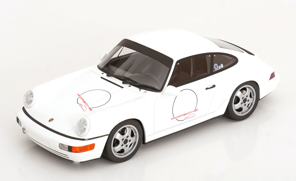 Rakuten - GT Spirit gts995 1/18 ミニカー レジン プロポーションモデル 1992年モデル ポルシェ PORSCHE - 911 964 CARRERA CUP EDITION COUPE 1992