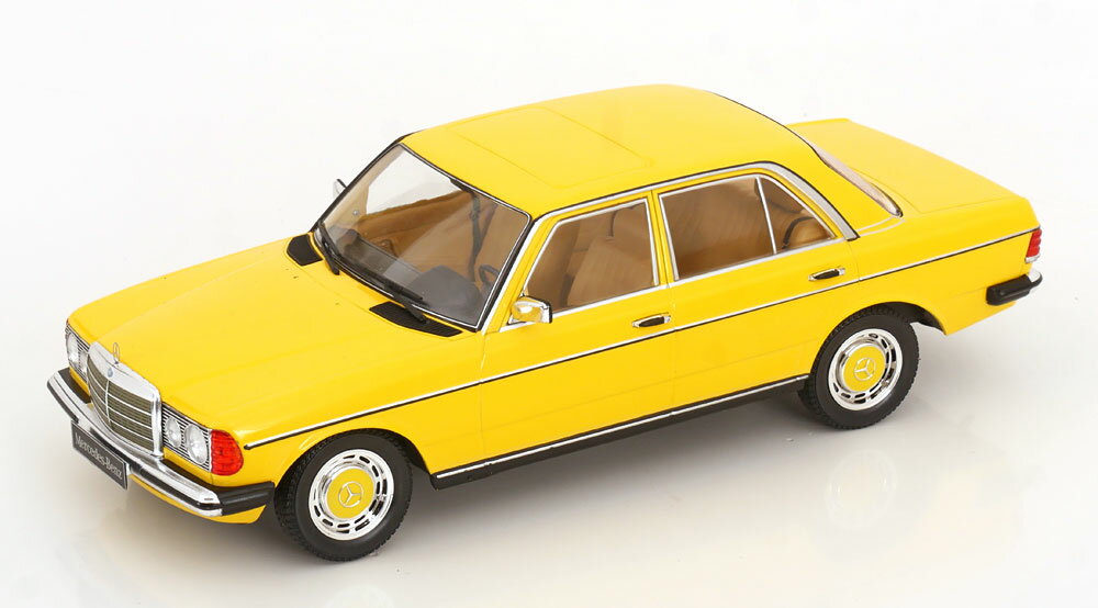 Rakuten - KK Scale 1/18 ミニカー ダイキャストモデル 1975年モデル メルセデスベンツ MERCEDES BENZ - E-CLASS 230E (W123) 1975 イエロー