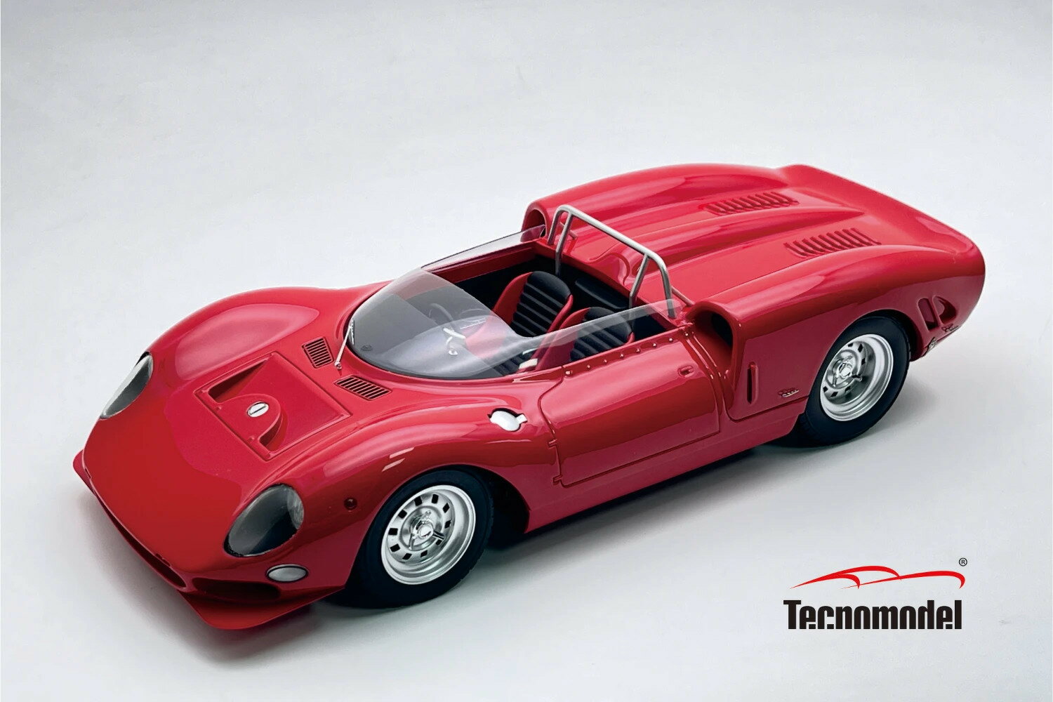 Rakuten - Tecnomodel テクノモデル 1/18 ミニカー レジン プロポーションモデル 1965年モデル フェラーリ FERRARI - 365 P2 4.4L V12 SPIDER PRESS VERSION 1965