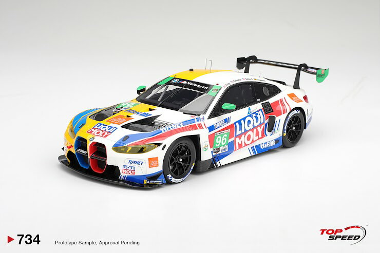 Rakuten - Top Speed 1/18 ミニカー レジン プロポーションモデル 2026年デイトナ24時間 BMW M4 GT3 EVO #96 Turner Motorsport 2026 IMSA Daytona 24 Hrs
