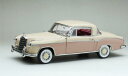 Sun Star サンスター 1/18 ミニカー ダイキャストモデル 1958年モデル メルセデスベンツ MERCEDES-BENZ 220SE COUPE 1958 クリーム