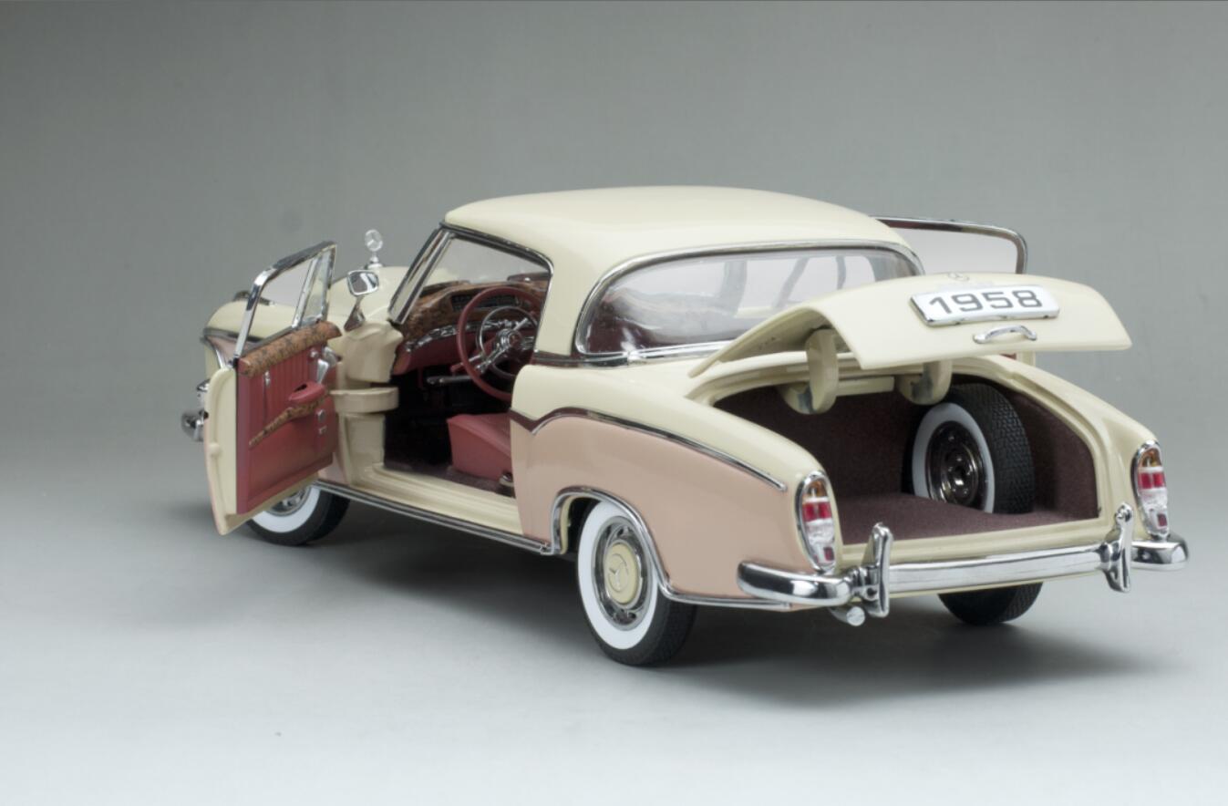Sun Star サンスター 1/18 ミニカー ダイキャストモデル 1958年モデル メルセデスベンツ MERCEDES-BENZ 220SE COUPE 1958 クリーム 2