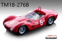 Tecnomodel テクノモデル 1/18 ミニカー レジン プロポーションモデル 1961年Meadowdale Race 優勝モデル マセラティ MASERATI - TIPO 61 BIRDCAGE No.6 WINNER MEADOWDALE RACE 1961 ROGER PENSKE