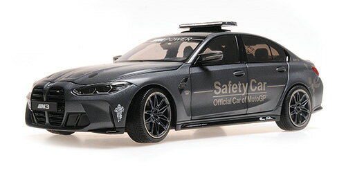 Minichamps ミニチャンプス 1/18 ミニカー ダイキャストモデル 2020年MOTO GP シーズン BMW 3-SERIES M3 (G80) SAFETY CAR MOTOGP SEASON 2020 グレーメタリック