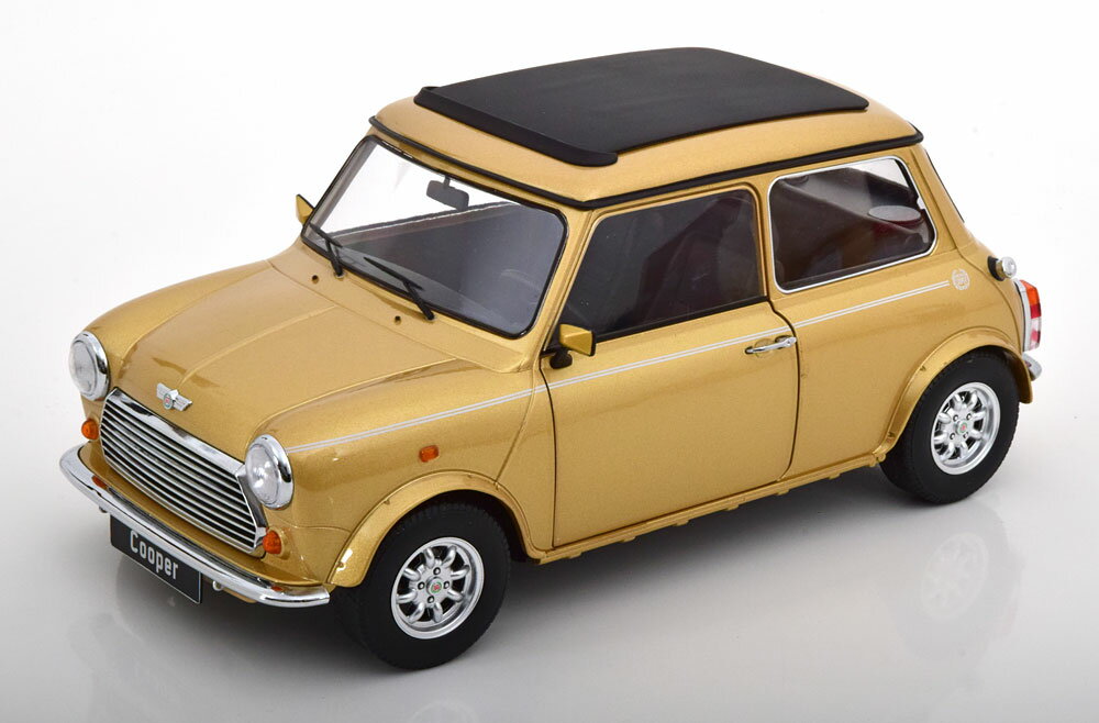 Rakuten - KK Scale 1/12 ミニカー ダイキャストモデル 1992年モデル MINI - COOPER 1992 サンルーフ ゴールド