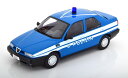 Triple9 1/18 ミニカー ダイキャストモデル 1992年モデル アルファロメオ ALFA ROMEO 155 POLIZIA (POLICE) 1992 警察車両