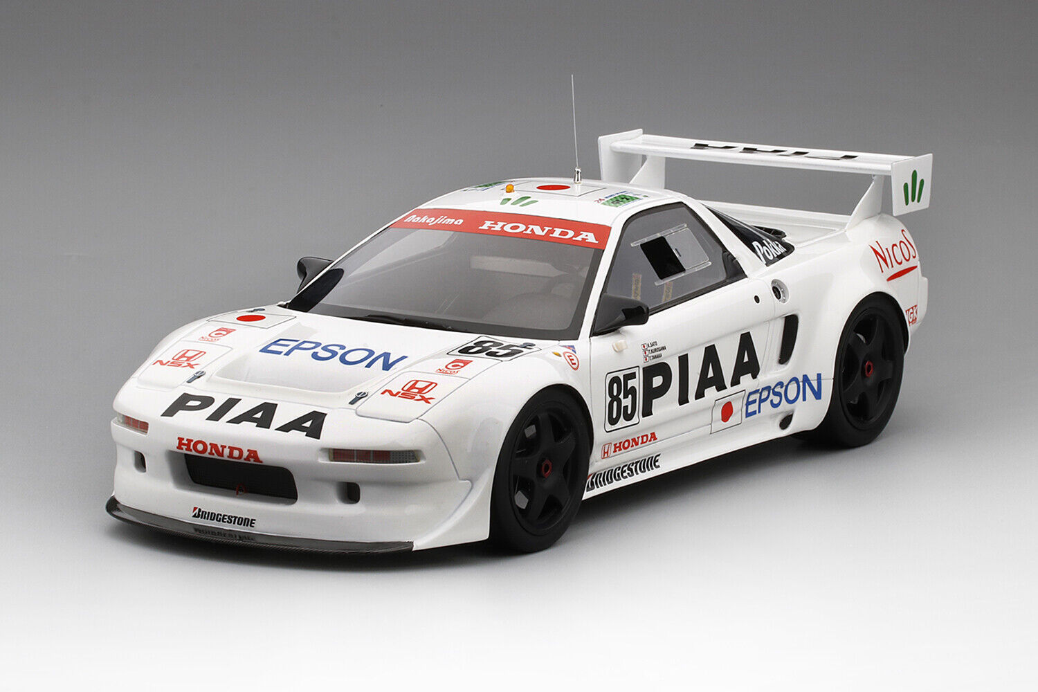 TSM True Scale Miniatures 1/18 ミニカー レジン プロポーションモデル 1995年ルマン24時間 ホンダ NSX GT2 No.85 ナカジマ・レーシング HONDA - NSX GT2 No.85 QUALIFICATION 24h LE MANS 1995 K.SATO - T.KUROSAWA - T.TANAKA